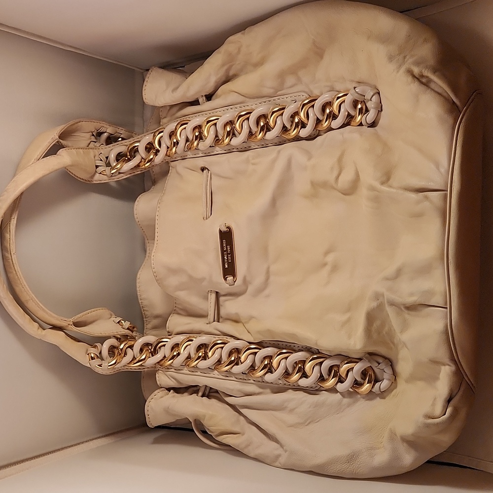 "Michael Kors" Large Off White Handbag